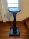 Hand Carved Wood Stand