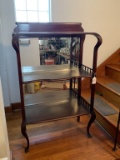 Wooden Stand With Mirrors