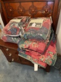 Several Matching Full/Queen Size Quilts