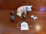 Lot of Pig Figurines