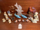 Lot of Bird Figurines