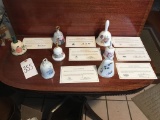 Danbury Mint Bells with Certificates