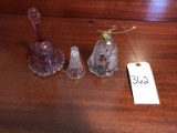 Fenton and Mikasa Glass Bells