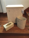 Wicker Bathroom Set