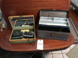 Vintage Cameras and Tackle Box