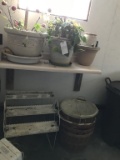 Flower Pots and Stand
