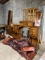Bedroom Set: Large Dresser with Mirror, Bed Frame with Drawers