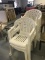 Plastic Lawn Chairs (10 total)