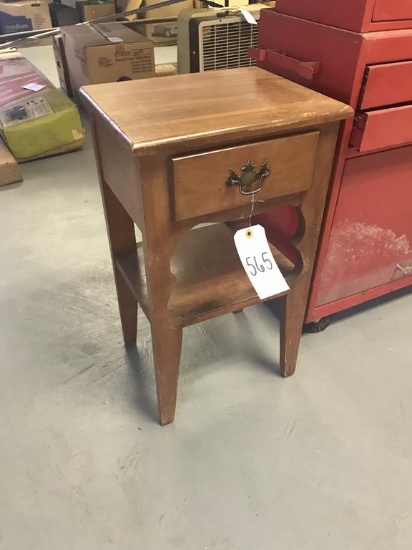Wooden End Table