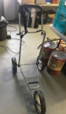 Tri-Caddi Gold Club Cart