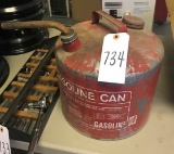 5 Gallon Metal Gas Can