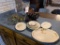 Lot of Serving Dishes and Candle Holders