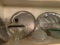 Serving Trays and Glassware