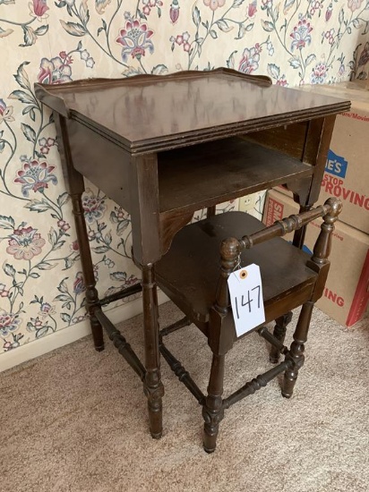 Telephone Stand and Chair