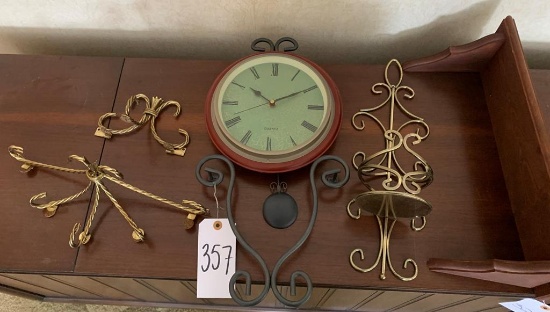 Clock and Decorative Items