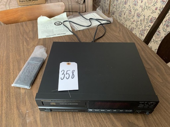 Optimus CD player