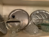 Serving Trays and Glassware