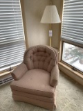 Chair and Lamp Stand