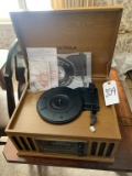Detrola Record, Cassette, and CD player, Radio