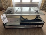 Zenith Eight Track and Record Player with Speakers