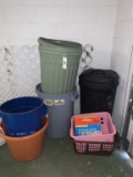 Trash and Recycling Cans, Clothes Baskets