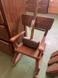Small Rocking Chair, Wooden Mallet