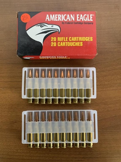 American Eagle .308 Win Rifle Cartridges