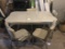 Table and 4 chairs