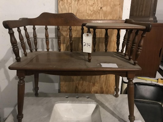 Telephone bench