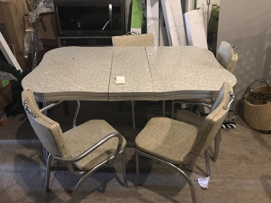 Table and 4 chairs