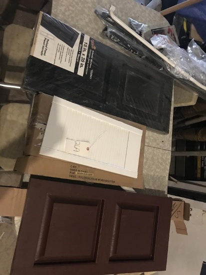 Assorted shutters