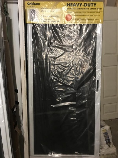 Sliding patio screen door (36x80)