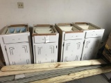 4 cabinets