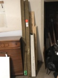 Treated fence posts