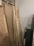 Stack of lumber (2x4s, 1x6s)