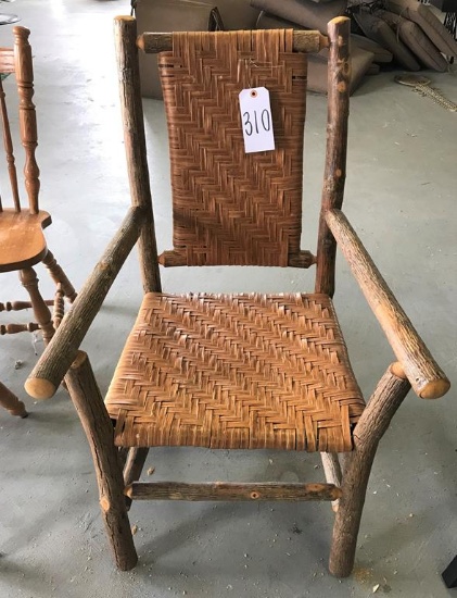 Cane Chair: Old Hickory from Shelbyville, IN