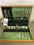 National silver company silverware set