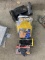 Rain gear, rain boots, nitrile gloves