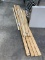 Lot of lumber- trim boards, 2x4s