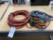 Air hose, extension cords