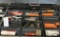 Contents of drawers - utility knives, pens, pencils, markers, tape, zip ties, handles
