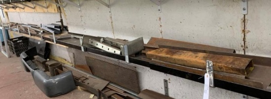Contents of shelf - metal scrap