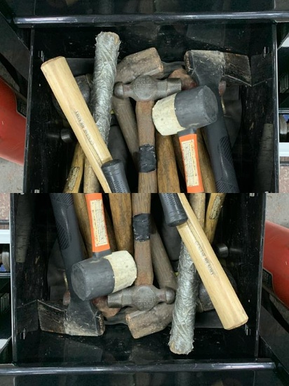 Contents of drawer- hammers