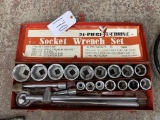 3/4 drive socket wrench set