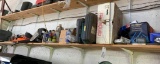 Contents of shelf - hoses, miscellaneous items