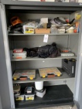 Contents of cabinet - miscellaneous hardware