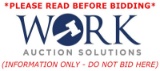 AS IS, WHERE IS TERMS (READ BEFORE BIDDING)