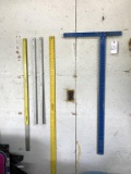 Squares, measuring sticks
