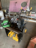 Yard machine snow blower