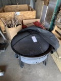 Fire pit and kindling